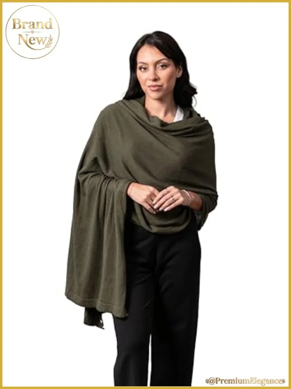 Dreamsoft Travel Scarf Wrap Shawl Organic Cotton One Size Women